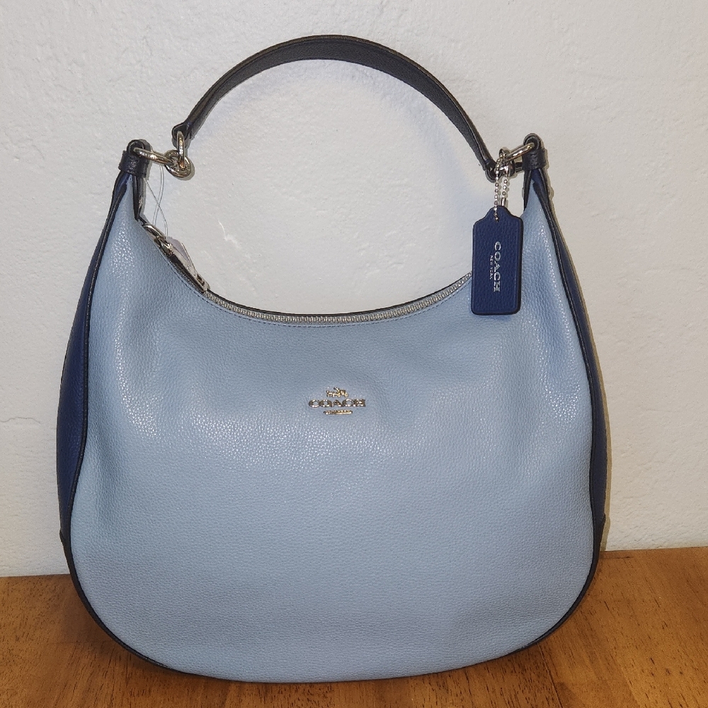 Coach Blue Hobo Bag